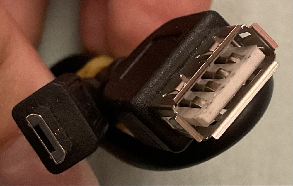 Cablu adaptor USB otg micro-usb - usb-a