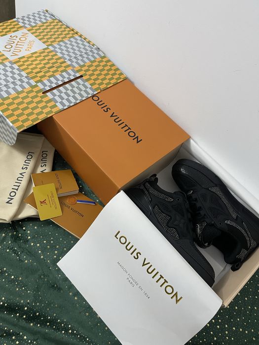 Louis Vuitton LV Skate Black Silver Crystal – Calitate Premium