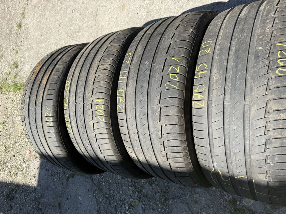 255/45/19” Set 4 buc Continental dot 2024.anv Vară. Impecabile.