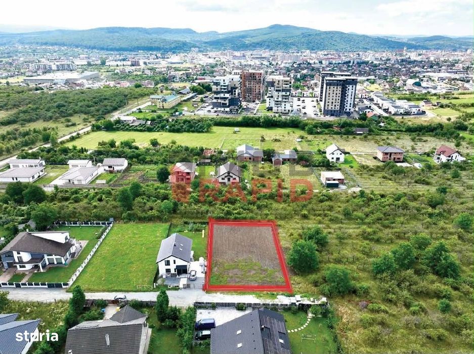 Teren intravilan(10 ari) de vânzare – Bistrița | Zona Panoramic R.