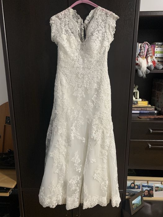 Rochie mireasa dantela