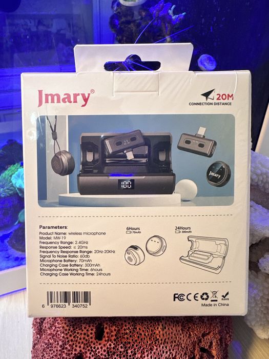 Петлички, микрофон Jmary MW-19