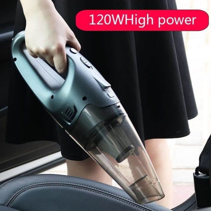 Aspirator auto fara fir, aspirare umeda si uscata, putere 120 W