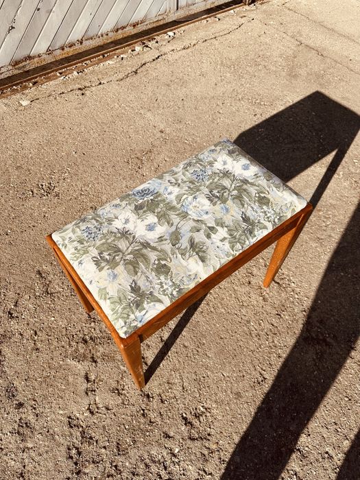 Винтидж пейка / табуретка – шведски дизайн, Mid-Century