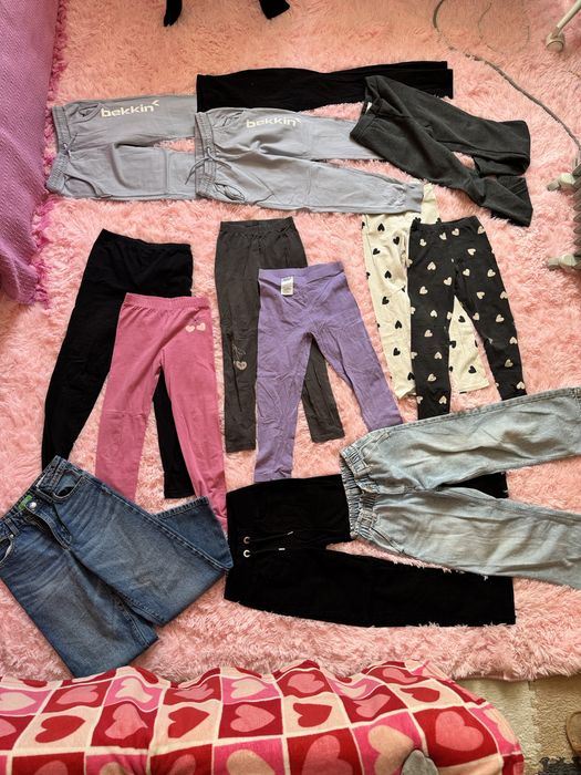 Benetton Zara HM MNG Дрехи за момиче 7-8 години, 72 броя за 62 евро