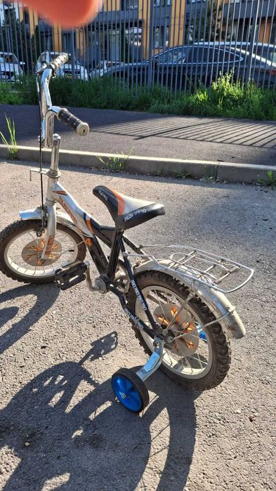 детский велосипед с доп колесиками