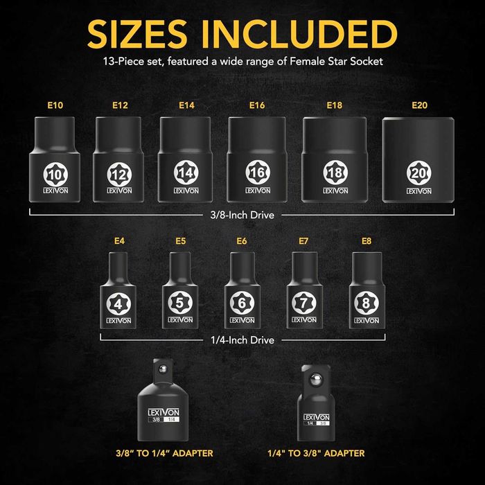 Lexivon E-torx комплект