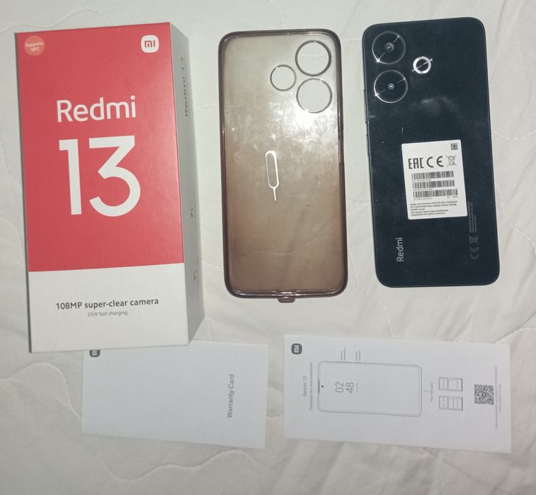 Redmi 13 NFC, 8/256, 108Mp оригинал