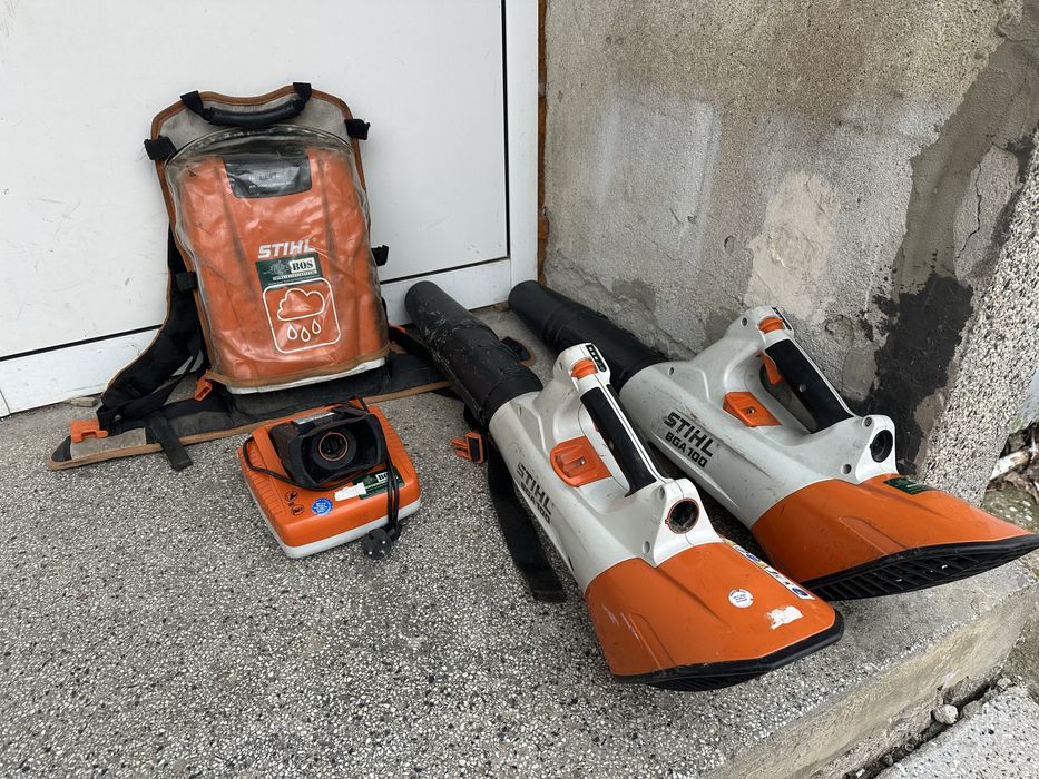 Батерия STIHL AR 3000 със зарядно и духалки