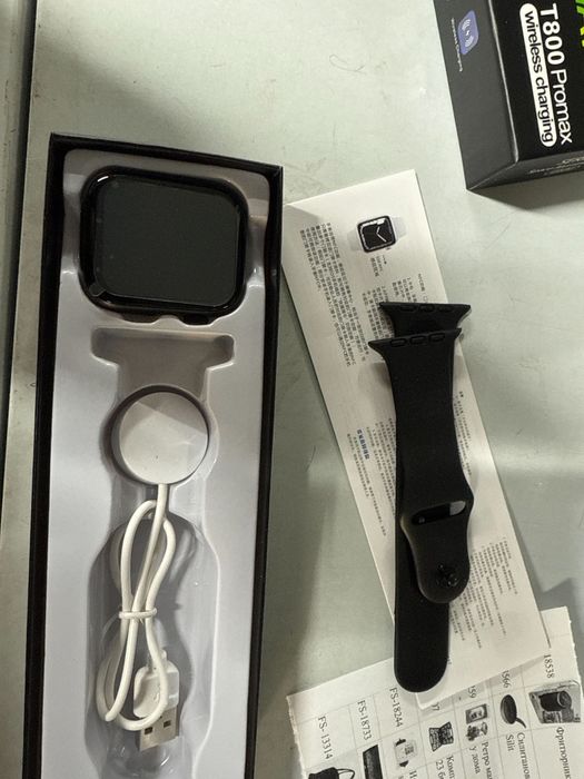 Смарт часовник Watch 8 T800 Pro Max 1,99 Голям екран