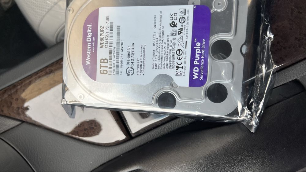HDD Western Digital Purple WD40PURZ 6000 Гб