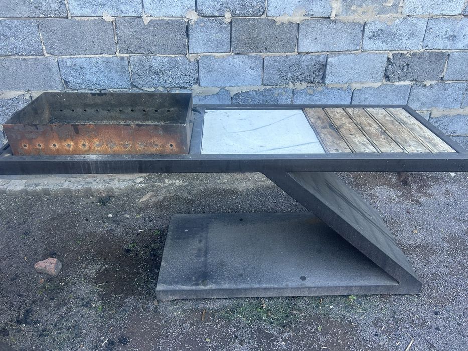 Столы стулья мангал