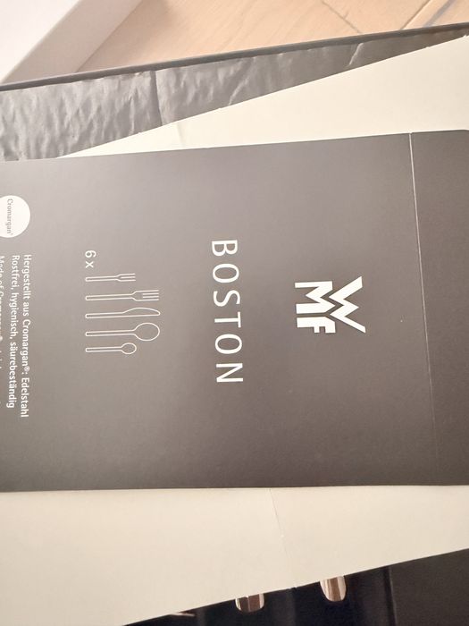 Set Tacâmuri Premium WMF Boston (30 Piese) – Inox Cromargan® [NOU]