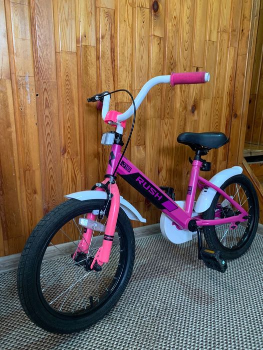 Яркий детский велосипед 16''