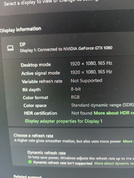 Продаю Монитор 165hz