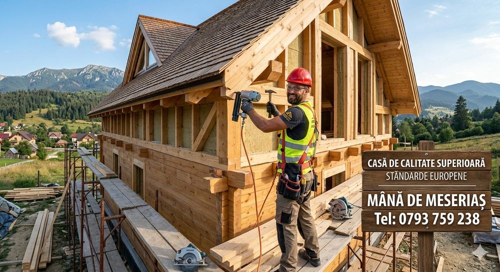 Casă Canadiană în Stil American – Eficiență și Eleganță la Cheie
Cauți o locuință calduroasă, economică și cu un design deosebit? Construim case pe st
