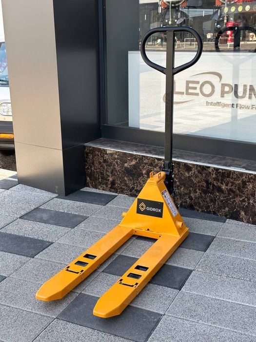 Рохли транспалет погрузчик ручной кара штабелер GIDROX оригинал