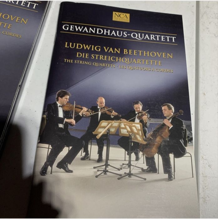 Beethoven - The string quartets - 10x CD + carte + coperta