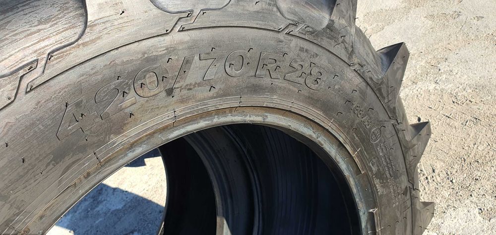 420/70R28 cauciucuri noi de la OZKA agricole ramforsate radial PZYW