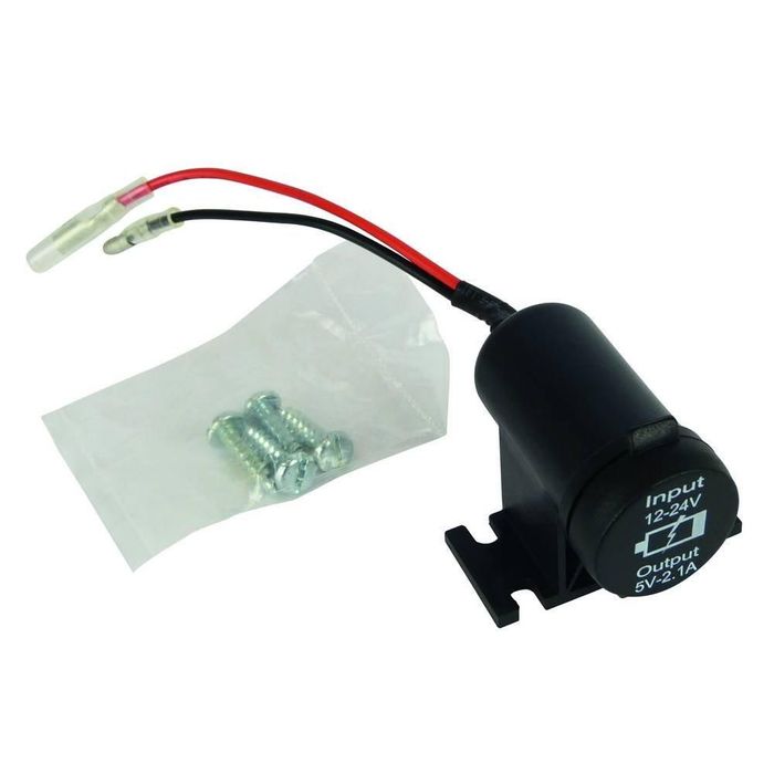 Priza auto suplimentara pentru 12V – 24V cu 2 porturi USB
