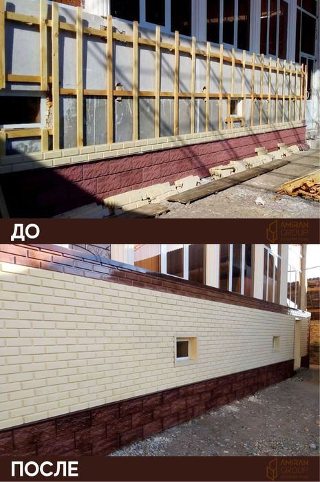 Фасадные клинкерные плитки и цоколь