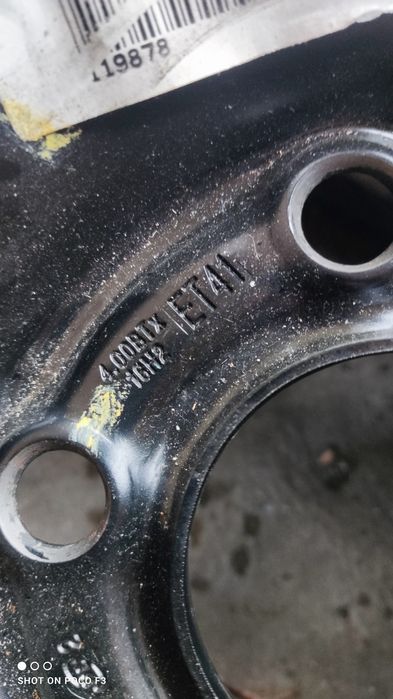 Гума с джанта патерица за Opel Astra H