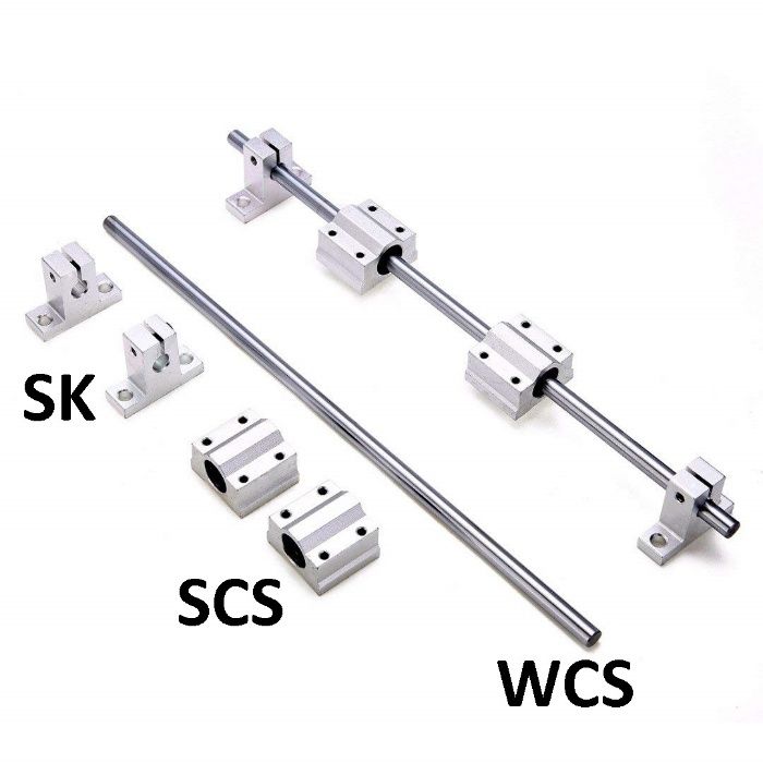 Направляващи за линейни лагери SBR и сачмено винтови двойки SFU1605