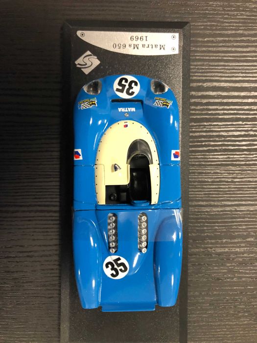 Колекционерски модел метална количка MATRA MS 660 Le Mans 1969 1:43НОВ