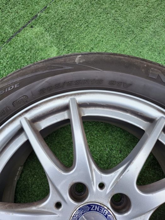 Jante mercedes originale+anvelope vara Nexen putin folisite