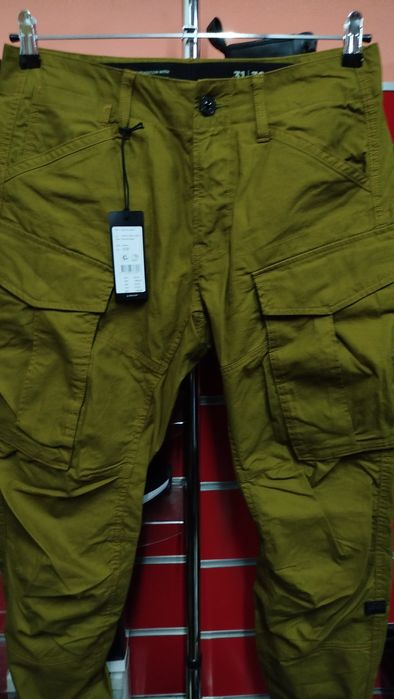 Оригинален панталон G-Star Raw Cargo W31 W38 W40 нов мъжки спортен