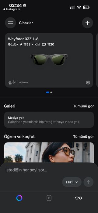 Ray-Ban | Meta Wayfarer Gen 1