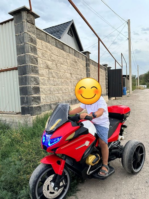 Электромотоцикл б/у мощный, 20 тыс тг