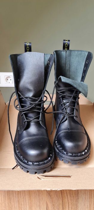 Дамски кубинки от естествена кожа