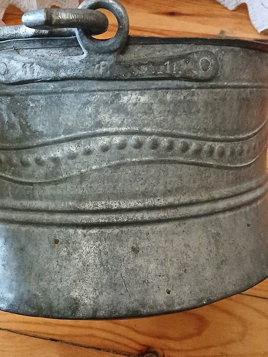 Стар ретро бъкърен котел Намаление