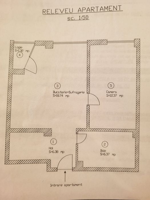 Vând apartament zona Tineretului
