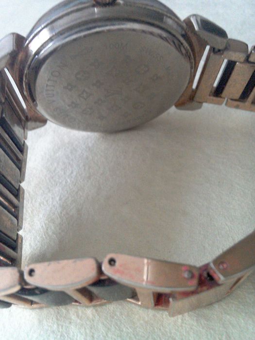 Ceas Louis Vuitton - Swess made, quartz, diamante, W.R. 100 m - 40 mm