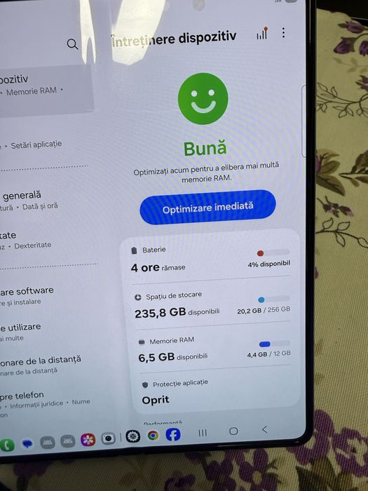 Samsung Galaxy Z Fold 5 256GB, 12GB RAM, perfect funcțional