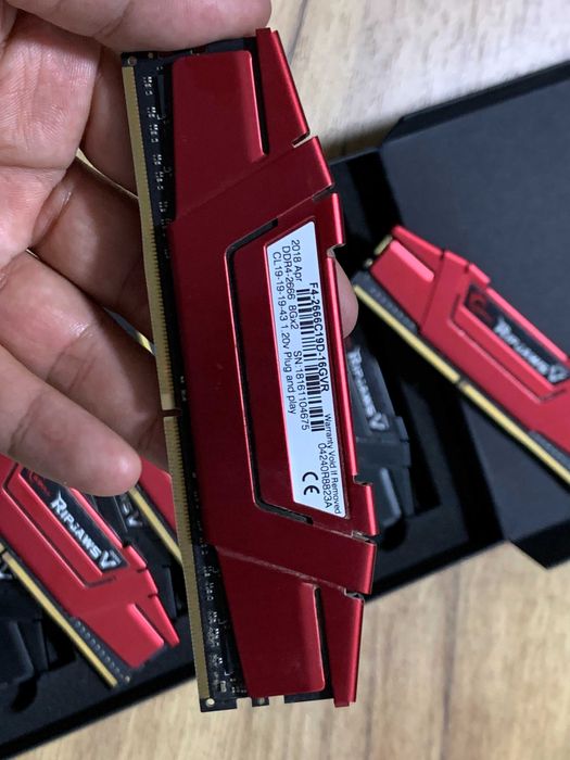 Operativka (RAM) – G.SKILL Ripjaws V (2 xil) DDR4 2666 MHZ va 3200 MHZ