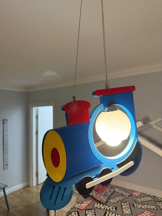 Детски Полилей, Локомотив, 15W led крушка