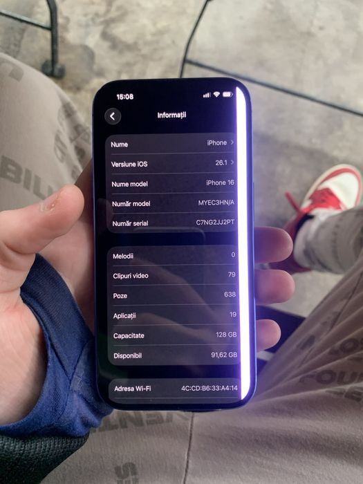 Vand iphone 16 128gb