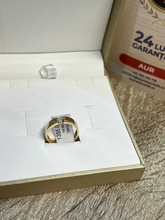 (AG42 B:12670) Inel aur 14K 2.91gr