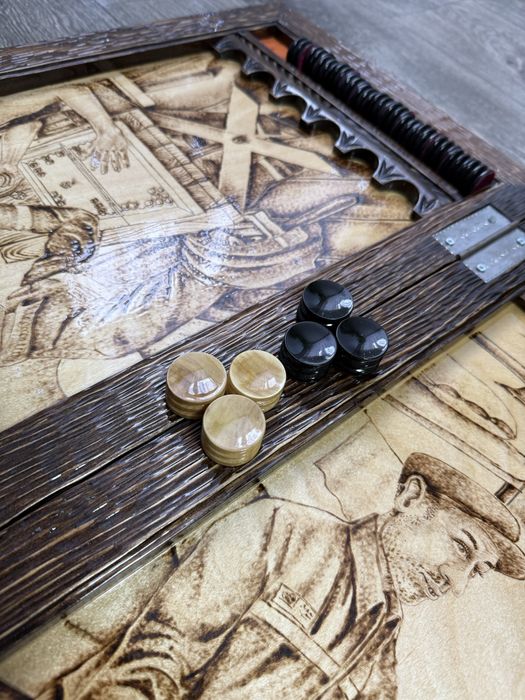 Нарды ручной работы