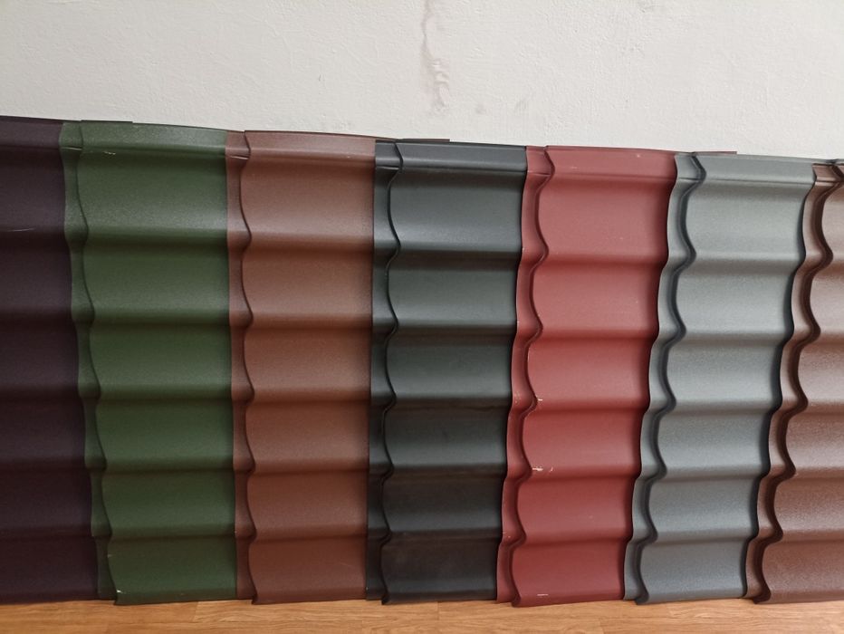 Металлочерепица, Металлочерепица, профнастил