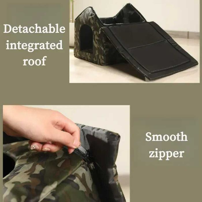 Водоустойчива къща, легло за домашни любимци на открито, кучета, котки