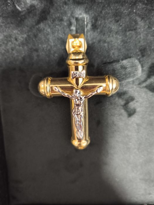 Cruciuliță masivă aur