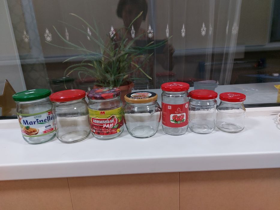 Банки стеклянные