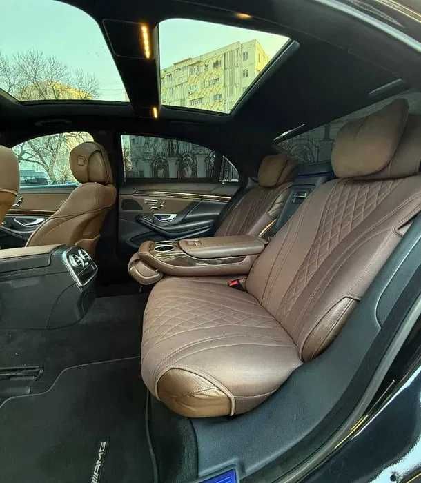 Mercedes-Benz S-Class W222 haydovchi bilan | To'y | Kortej | Aeroport