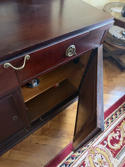 Bufet, biblioteca, dulap, vitrina, mobilier lemn masiv