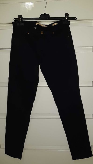 Blugi bleumarin Zara conici elastici skinny