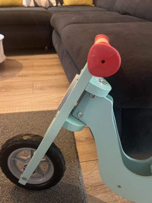 Bicicleta lemn fara pedale